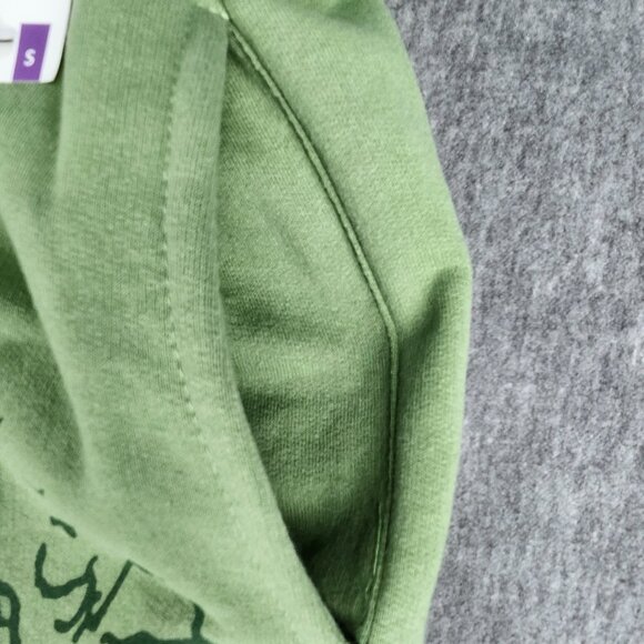 Freeze NY Peanuts Women S Fleece Jogger Tonal Embroidery Green NWT - Picture 12 of 15